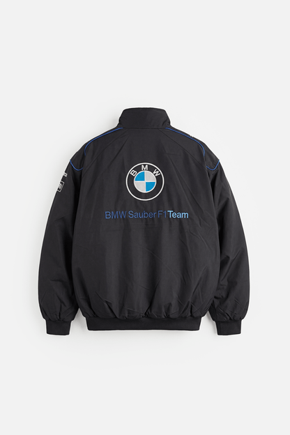 BMW F1 Vintage Racing Jacket - Black Edition
