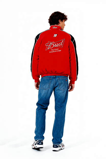 Budweiser Racing Vintage Jacket - Red Edition