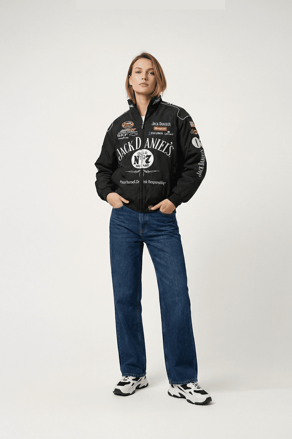Jack Daniel's Racing Vintage Jacket - Black Edition