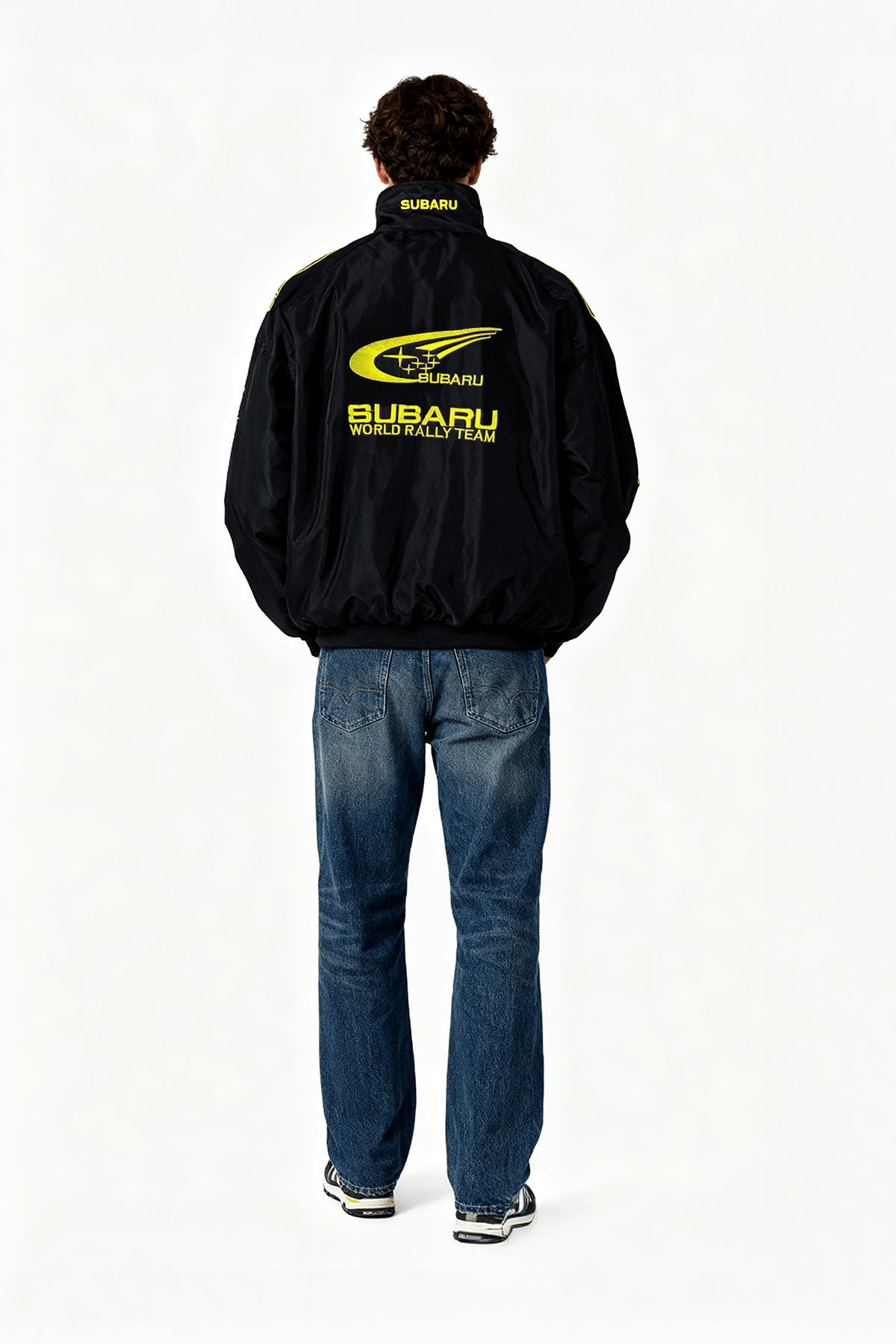 Subaru Rally Vintage Racing Jacket - Black Edition